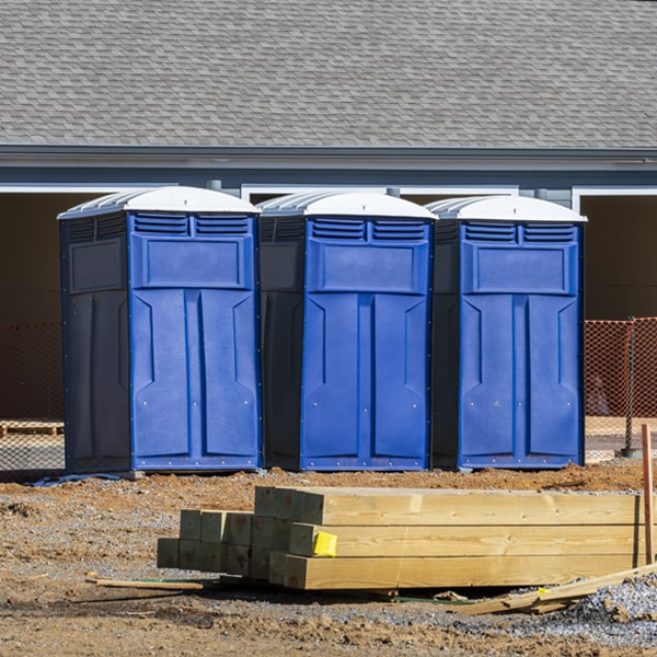 can i customize the exterior of the porta potties with my event logo or branding in Sumner WI